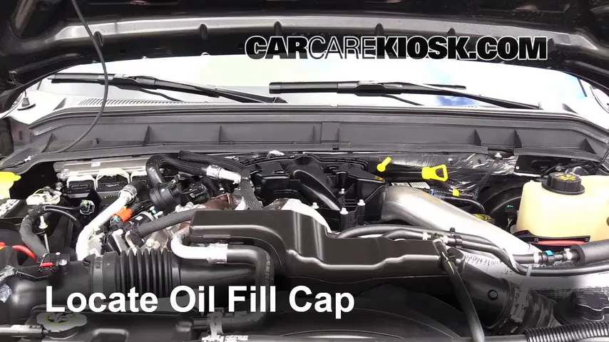 2014 Ford F-350 Super Duty King Ranch 6.7L V8 Turbo Diesel Oil